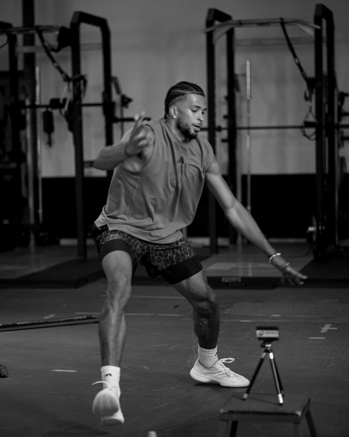 Athlete training at P3