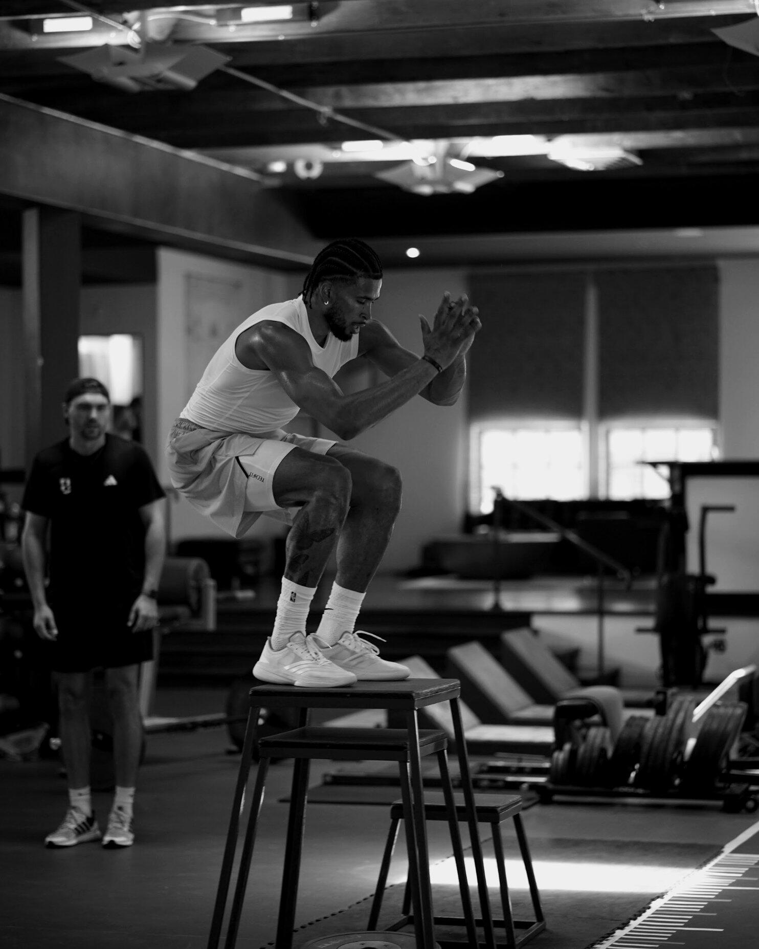 Athlete training at P3