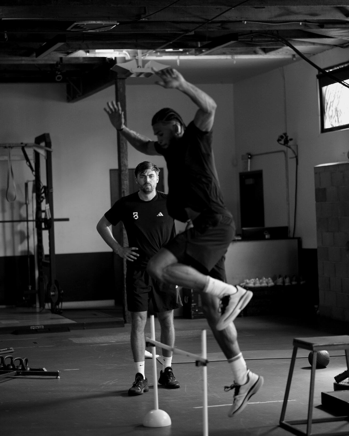 Athlete training at P3