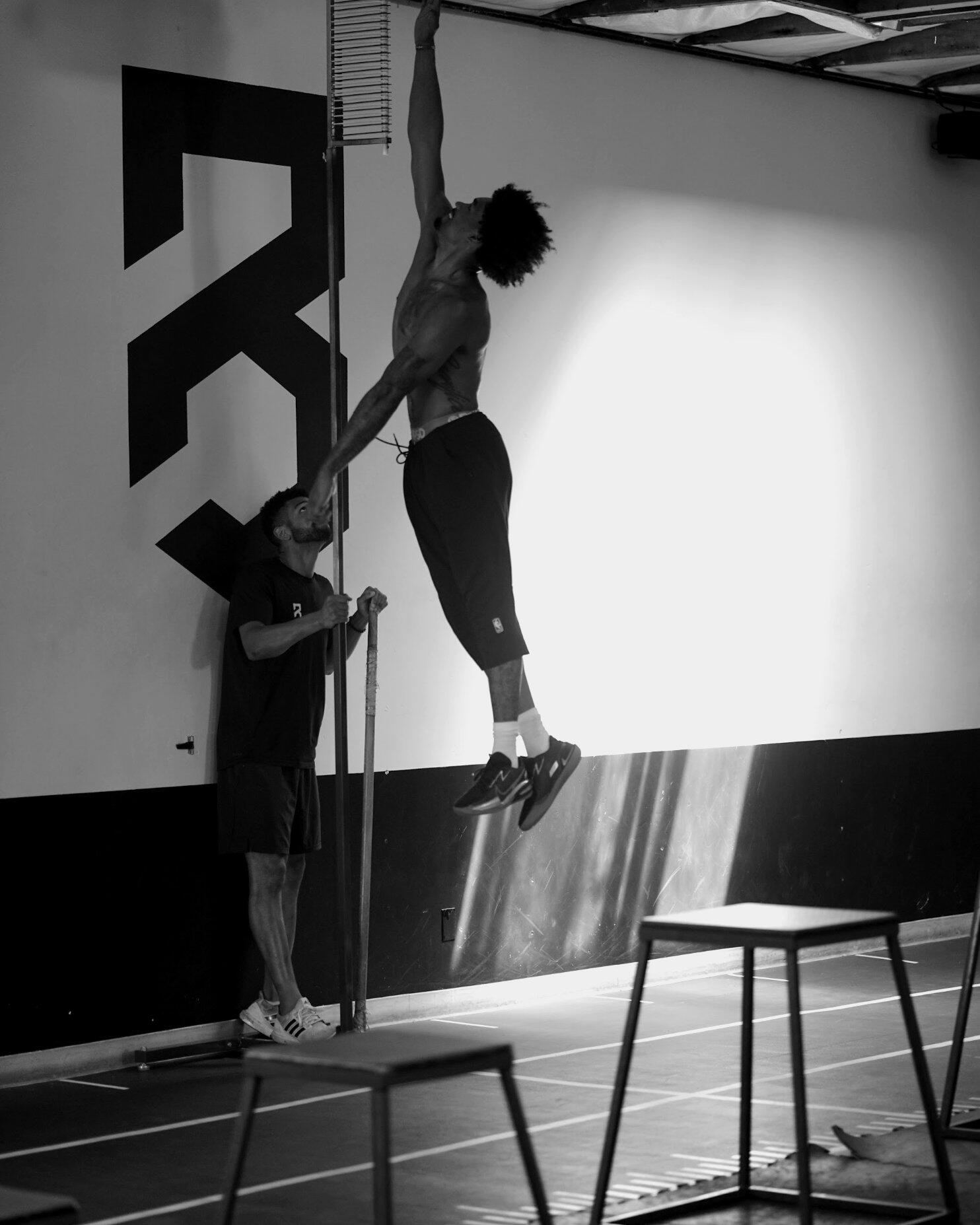 Athlete training at P3