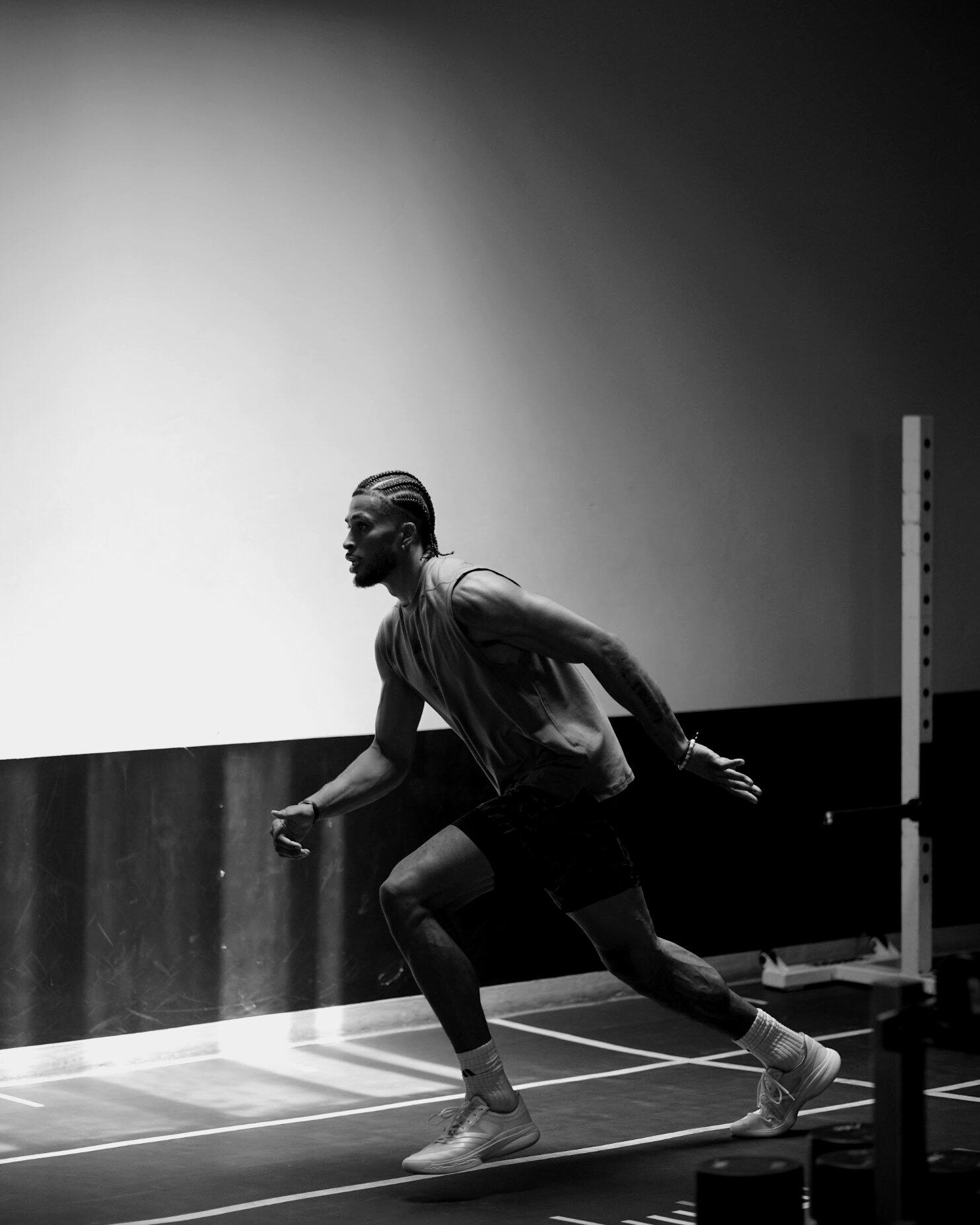 Athlete training at P3