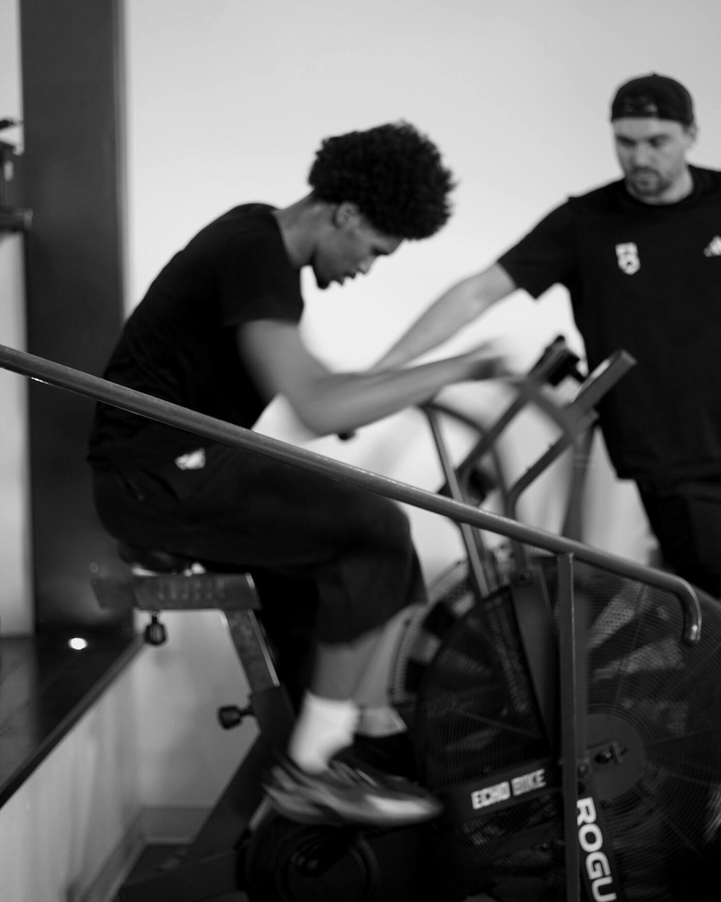 Athlete training at P3