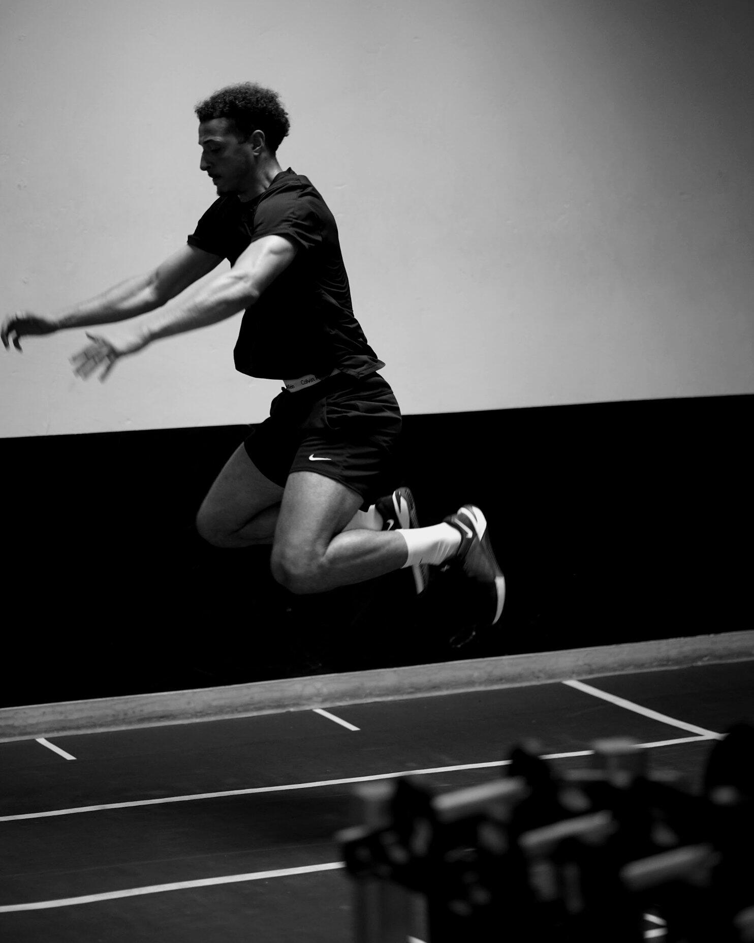 Athlete training at P3